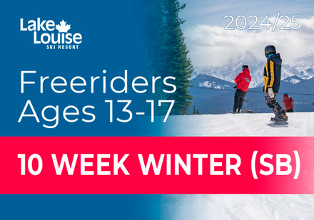 BVK Freeriders (Ages 13-17) - 10 Week Winter Program (Snowboard)