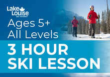 Private 3 Hour Ski Lesson (Ages 5+)