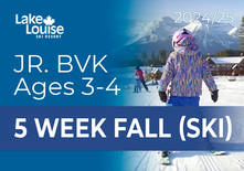 Jr. Bow Valley Kids (ages 3-4) - 5 Week Fall Program (Ski)