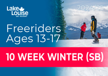 BVK Freeriders (Ages 13-17) - 10 Week Winter Program (Snowboard)