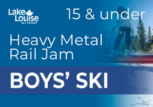 Heavy Metal Rail Jam - Boy's Ski (ages 15 & under)