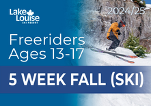 BVK Freeriders (Ages 13-17) - 5 Week Fall Program (Ski)