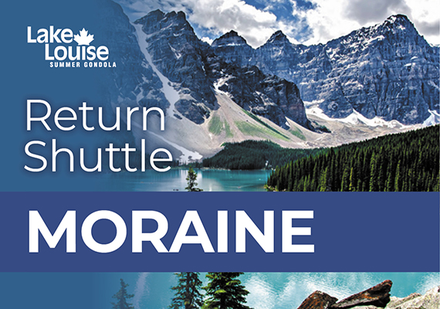 Moraine Lake Return Shuttle Ticket