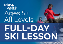 Private Full-Day Ski Lesson (Ages 5+)