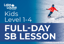 Kids Full Day Group Snowboard Lesson Levels 1-4 (Ages 5-12)