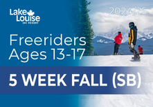 BVK Freeriders (Ages 13-17) - 5 Week Fall Program (Snowboard)