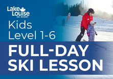 Kids Full Day Group Ski Lesson Levels 1-6 (Ages 5-12)