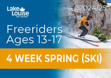 BVK Freeriders (Ages 13-17) - 4 Week Spring Program (Ski)