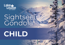 Child Sightseeing Gondola Ticket (6-12)