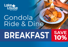 Summer Gondola & Breakfast Tickets