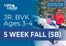 Jr. Bow Valley Kids (ages 3-4) - 5 Week Fall Program (Snowboard)