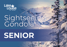 Senior Sightseeing Gondola Ticket (65+)